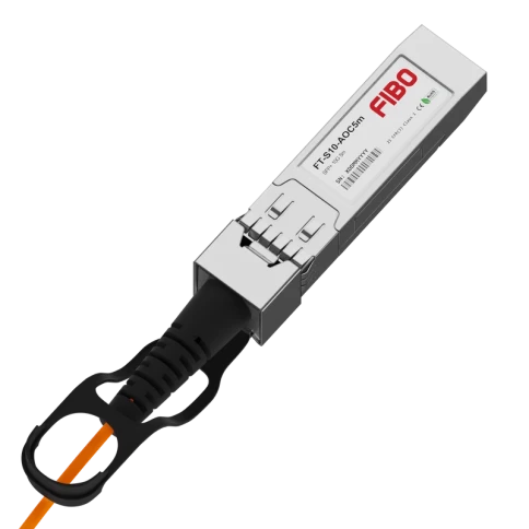 Кабель/ FIBO FT-S10-AOC5m SFP+ AOC модуль, оптический кабель, 5 метров фото 2