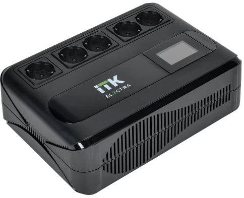 ITK ELECTRA LT5 ИБП 600ВА/360Вт LCD с АКБ 1х7AH фото 1