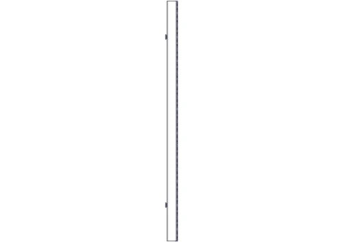 Vertical cable manager Systeme Electric, Excelente series, 42U, plastic fingers, single row, for mounting in a mounting channel фото 12