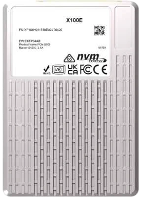 Серверный SSD Phison X100E 6.4 ТБ — U.2/U.3, NVMe PCIe Gen4 x4, 7000/6800 МБ/с, 3 DWPD, Dual Port фото 1