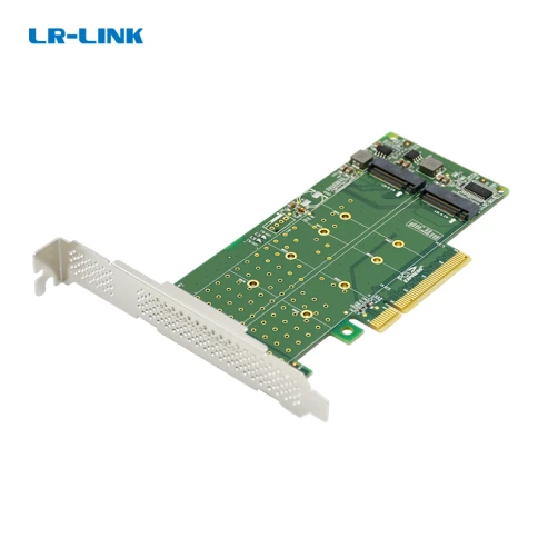 Адаптер для SSD/ PCIe x8 to 2-Port M.2 NVMe Adapter фото 4
