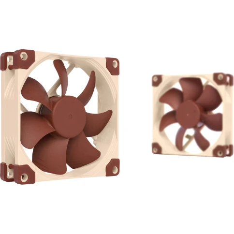 Кулер для корпуса/ Case Cooler Noctua NF-A9 PWM (92x92x25mm, 4-pin PWM, 46.44CFM, 22.8dBA, 2000RPM, Beige/Brown) фото 6