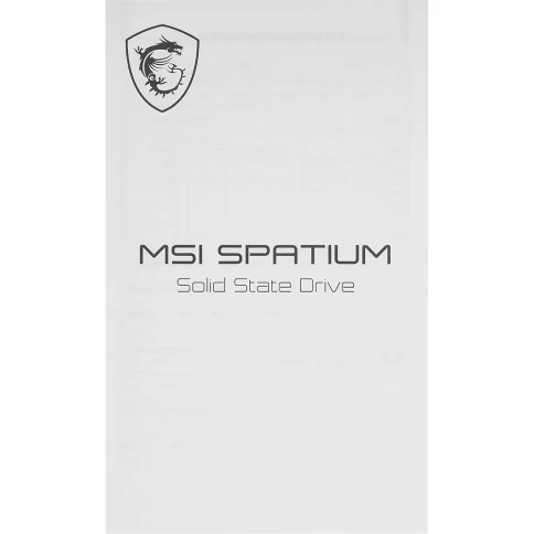 MSI SSD SPATIUM M560, 2000GB, M.2(22x80mm), NVMe, PCIe 5.0 x4, 3D TLC, R/W 10300/8700, IOPs 1 300 000/1 400 000,TBW 1200, DWPD 0.66 (5 лет) фото 6