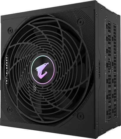 Блок питания Gigabyte ATX 850W Aorus Elite GP-AE850PM PG5 Gen.5 80+ platinum (20+4pin) APFC 120mm fan 8xSATA Cab Manag RTL [GP-AE850PM PG5] фото 3