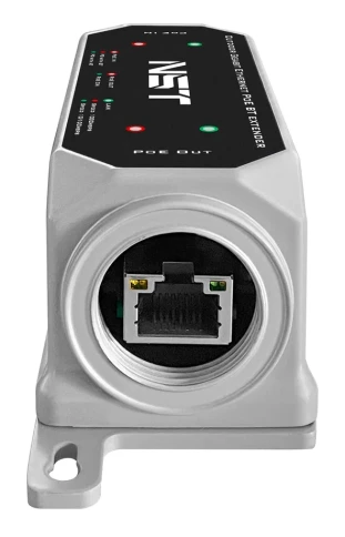 Уличный PoE удлинитель/ Уличный Ultra PoE удлинитель Gigabit Ethernet до 250м на 1 порт. Порты Ethernet: Вход - 1x10/100/1000Base-T RJ45; Выход - 1x10/100/1000Base-T RJ45. Порты PoE: Вход - 1xIEEE 802.3af/at/bt/Passive POE (до 120W); Выход - 1xIEEE 802.3a фото 4