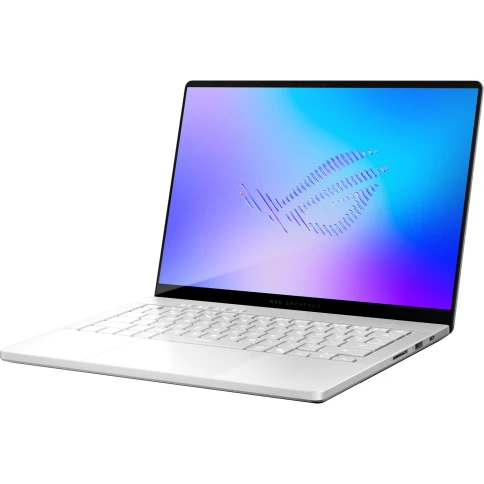 Ноутбук/ ASUS ROG Zephyrus G14 GU405AW-SY024W 14"(2880x1800 OLED 120Hz)/Intel Ultra 9 386H(2.1Ghz)/32768Mb/1024PCISSDGb/noDVD/Ext:nVidia GeForce RTX 5080(16384Mb)/Cam/BT/WiFi/73WHr/war 1y/1.57kg/Platinum White/Win11Home +  +чехол фото 4