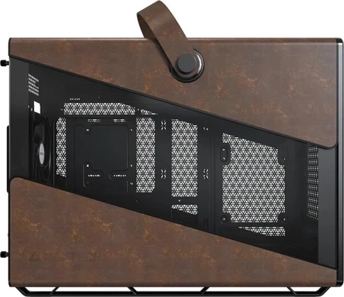 Корпус Montech Heritage PRO (B) черный без БП mATX 5x120mm 2x140mm 2xUSB3.0 audio bott PSU фото 4