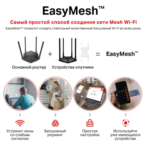 Маршрутизатор/ AX1500 Dual-Band Wi-Fi 6 Router фото 8