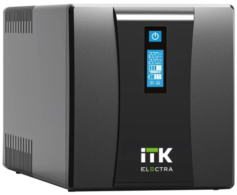 ITK ELECTRA ET ИБП 1,5кВА/900Вт с АКБ 2х9AH USB Schuko фото 1