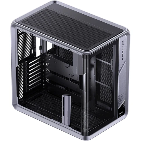 Корпус без блока питания/ Case JONSBO BO400CG, Midi-Tower, TG, no fan, 2xUSB-A 3.0 + 1xUSB-C 3.2, ATX, mATX, mITX Grey фото 7