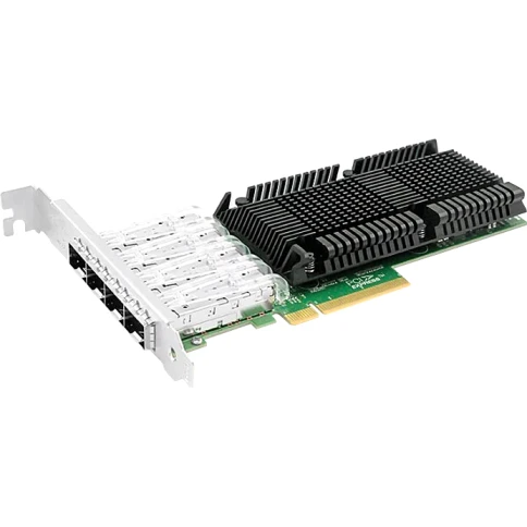 Сетевая карта/ PCIe x8 25G Quad Port SFP28 Server Network Card фото 1