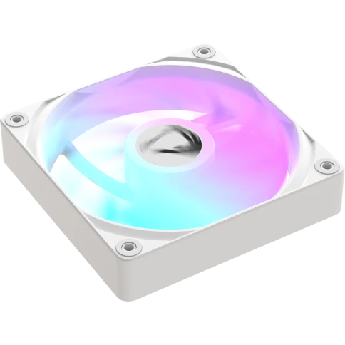 Вентилятор для корпуса Formula PA120R Reverse ARGB 120х120x25 белый 4-pin (PA120R WHITE) Ret фото 1