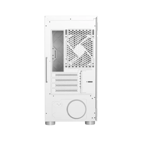 Корпус без блока питания/ Case PCCooler LM300 ARGB WH, Mini-Tower, TG, 1x120mm ARGB, 1xUSB-A 3.0 + 2xUSB-A 2.0, mATX, mITX White фото 3