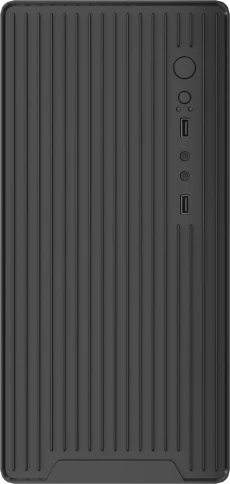 Корпус Accord ACC-M258-02B черный без БП mATX 1x80mm 2xUSB2.0 audio фото 2