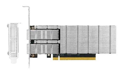 Сетевая карта/ PCIe x16 200G Dual Port QSFP56  Ethernet Network Adapter (Mellanox CX-6) фото 1