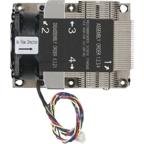 Радиатор/ 2U Passive CPU HS for X11 Purley, Narrow Retention Mechanism фото 1