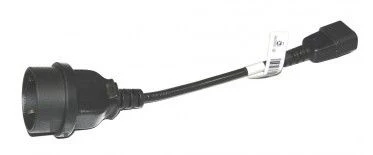 Кабель/ Powercom SCUT IEC-320 C14 to Socket Type-F 250V 10A фото 2