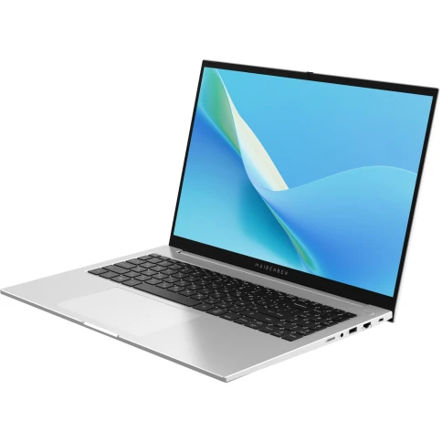Maibenben M16B-R343UM 16"(1920x1200 IPS (60Hz))/AMD Ryzen 3 4300U(2.7Ghz)/8192Mb/512PCISSDGb/Int:AMD Radeon/Cam/BT/WiFi/55WHr/war 1y/1.89kg/Silver/Linux + Screen 60Hz, 1x8GB DDR4 ,2SODIMM фото 2