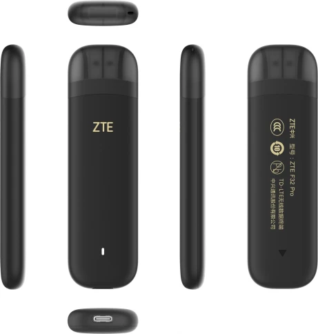 Модем 3G/4G ZTE F30Pro USB Wi-Fi VPN Firewall +Router внешний черный фото 4