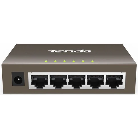 Коммутатор/ Tenda TEG1005D v4.0 5-Port Gigabit Ethernet Switch фото 1