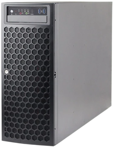 Серверный корпус/ Server case FL-T4U435, 4U/Tower, ATX, w/o psu, (support ATX or CRPS), 1x2,5" ext, 4x3,5" int, 2xUSB 3.0,3x9025mm fan, 8xFH PCIe expansion slots фото 1