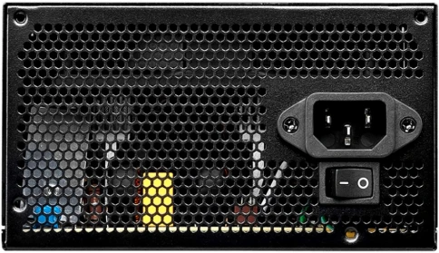 Блок питания ПК/ Power Supply MSI MAG A600DN, 600W 80+ (ATX, Non modular, 1x24(20+4)pin, 1xCPU 8(4+4)pin, 2xPCIe*2 8(6+2)pin, 5xSATA3, 2xMOLEX4pin, Active, 120x120mm, 150x140x86mm, APFC, black) фото 4