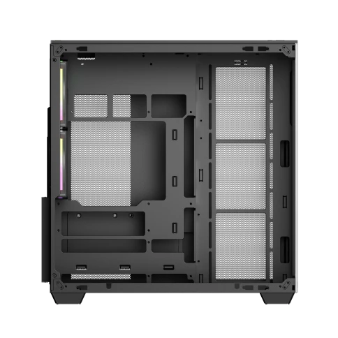 Корпус ПК без блока питания/ Case Ocypus Delta C74 BK ARGB, Midi-Tower, TG, 2x120mm ARGB, 2xUSB-A 3.0 + 1xUSB-C 3.1, ATX, mATX, mITX Black фото 6