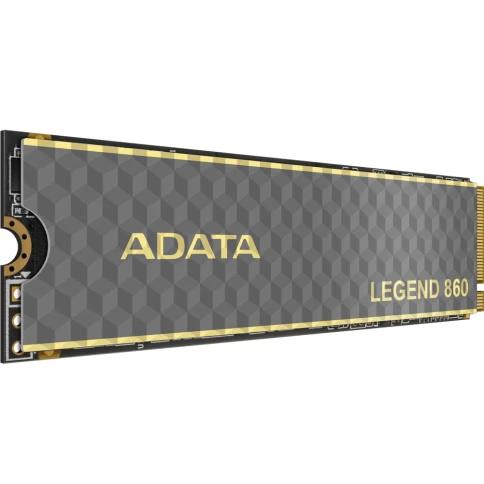 Твердотельный накопитель/ ADATA SSD LEGEND 860, 2000GB, M.2(22x80mm), NVMe 1.4, PCIe Gen 4x4, 3D NAND, R/W 6000/5000MB/s, IOPs н.д./н.д., TBW 640, DWPD 0.2 (5 лет) фото 4