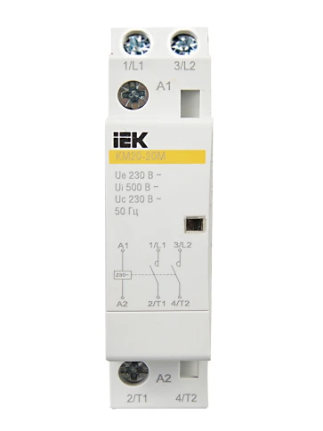 Контактор модульный КМ20-20М AC IEK фото 6