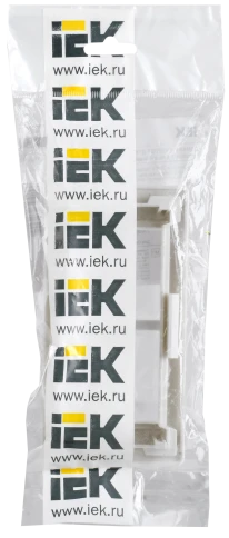 Рамка и суппорт для К.К. "Праймер" на 4 модуля, 60 мм белый IEK фото 2