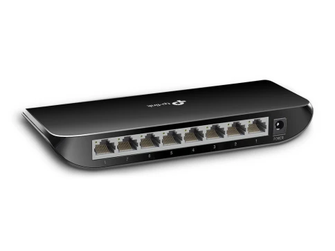Коммутатор/ 8-port Desktop Gigabit Switch, 8 10/100/1000M RJ45 ports, plastic case фото 3