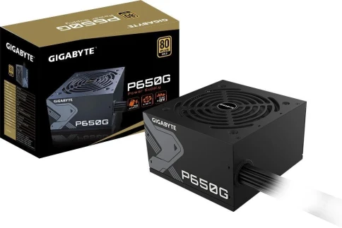 Блок питания Gigabyte ATX 650W GP-P650G 80+ gold (20+4pin) APFC 120mm fan 6xSATA RTL [GP-P650G] фото 6