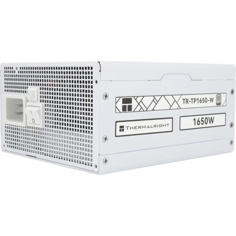 Блок питания 1650W/ Power Supply Thermalright, 1650W 80+ Platinum (ATX, 3.0, PCIe 5.0, Full modular, 1x24(20+4)pin 600mm, 4xCPU 8(4+4)pin, 9xPCIe*2 8(6+2)pin, 2x12VHPWR PCIe 5.0 12+4pin 650mm, 14xSATA, 5xMOLEX4pin, Active, 140x140mm, 170x150x86mm, OPP, OV фото 5