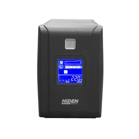 ИБП HIDEN EXPERT ULS600С 600ВА/360Вт/ Line-Iinteractive Tower UPS Schuko LCD фото 3