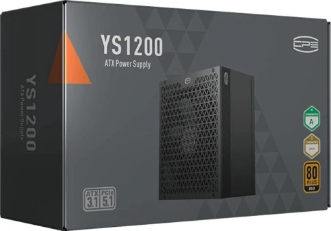 Блок питания PcCooler ATX 1200W P5-YS1200 -G1F Gen.5 80+ gold (20+4pin) APFC 120mm fan 12xSATA Cab Manag RTL [P5-YS1200-G1FFBK1-EU] фото 8