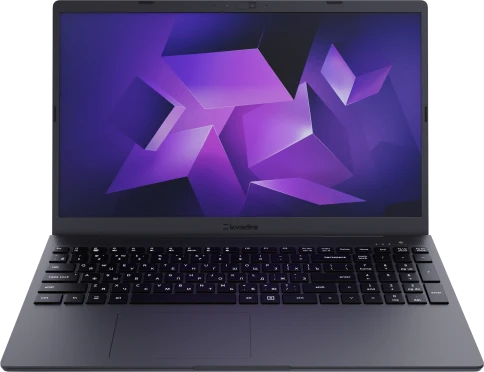 Ноутбук/ Ноутбук KVADRA NAU LE15T.12.122.001 (ЯДРВ.466229.003-08) 15.6"(1920x1081 IPS)/Intel Core i5 1335U(1.3Ghz)/16384Mb/512SSDGb/noDVD/Int:Intel Iris Xe Graphics/Cam/BT/WiFi/55WHr/war 1y/1.8kg/графит/noOS + FRP фото 1