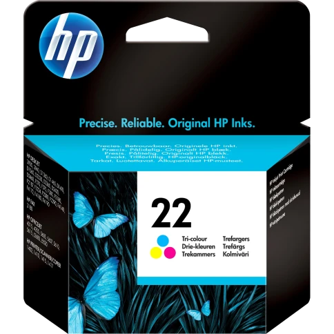 Картридж/ HP 22 Tri-colour Inkjet Print Cartridge фото 1