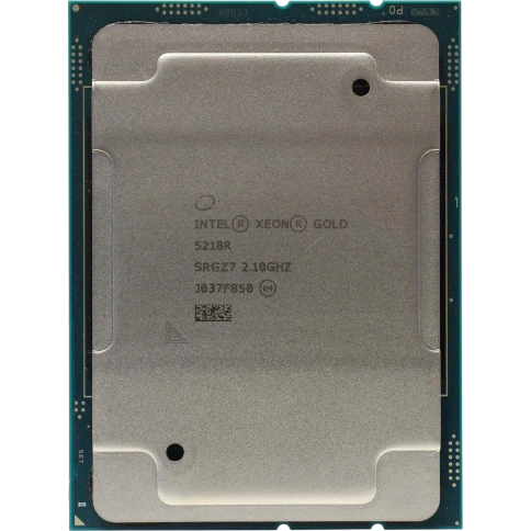 Процессор/ CPU LGA3647 Intel Xeon Gold 5218R (Cascade Lake, 20C/40T, 2.1/4GHz, 27.5MB, 125W) OEM (clean pulled) фото 1