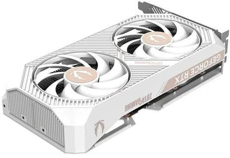 Видеокарта Zotac PCI-E 5.0 RTX 5060 TWIN EDGE OC WHITE ED NVIDIA GeForce RTX 5060 8Gb 128bit GDDR7 2527/28000 HDMIx1 DPx3 HDCP Ret фото 3