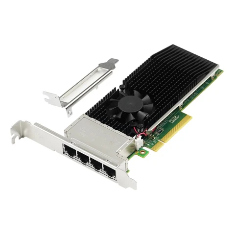 Сетевая карта/ PCIe x8 4-Port 10G Copper Ethernet Server Adapter (Intel XL710) фото 2