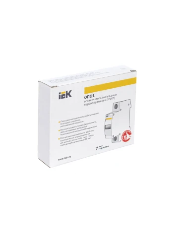 KARAT ОПС1-D УЗИП 1P In=5кА Un=230В Im=10кА IEK фото 6