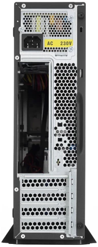Корпус с блоком питания 300Вт./ Case Foxline mATX Desktop 300W, 2xUSB3.0, 2xUSB2.0, toolless, Black, 8cm. fan, powercord фото 3
