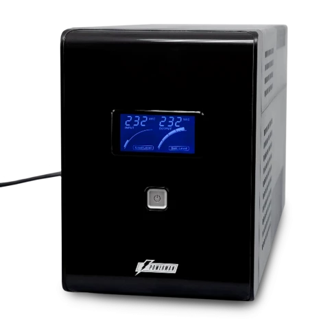 ИБП POWERMAN Smart Sine 1500, LCD, линейно-интерактивный, 1500ВА, 1050Вт,  4 евророзетки с резервным питанием, USB, батарея 12В 9Ач 2 шт., 380мм х 158мм х 198мм, 11.5 кг./ UPS POWERMAN Smart Sine 1500, LCD, line-interactive, 1500VA, 1050W, 4 eurosockets w фото 4