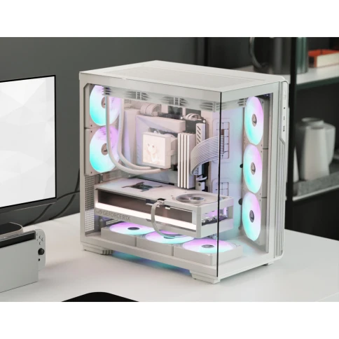 Вентилятор для корпуса Formula PA120R Reverse ARGB 120х120x25 белый 4-pin (PA120R WHITE) Ret фото 9