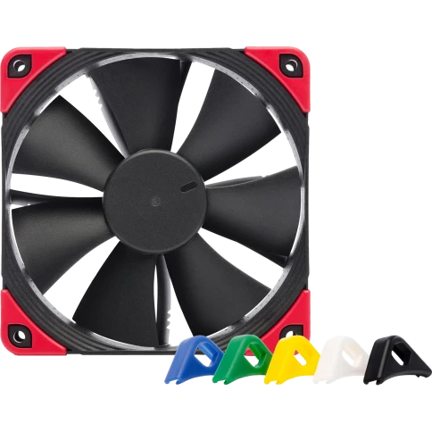 Кулер для корпуса/ Case Cooler Noctua NF-F12 PWM chromax.black.swap (120x120x25mm, 4-pin PWM, 54.97CFM, 22.4dBA, 1500RPM, Black) фото 1
