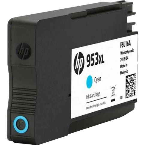 Картридж/ HP 953XL High Yield Cyan Original Ink Cartridge фото 2