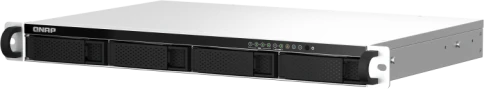 Сетевое хранилище без дисков/ SMB QNAP TS-464eU-8G NAS 4 HDD trays, rackmount 1U, 1 PSU. 4-core Intel Celeron N5105/N5095 2.0-2.9 GHz, 8 GB RAM, 2x2.5GbE, 2xUSB 3.2 Gen 2 (10Gbps), 2xUSB 2.0, 1xHDMI, 2xM.2 PCIe Gen 3 x1 slots , W/o rail kit RAIL-B02 фото 2