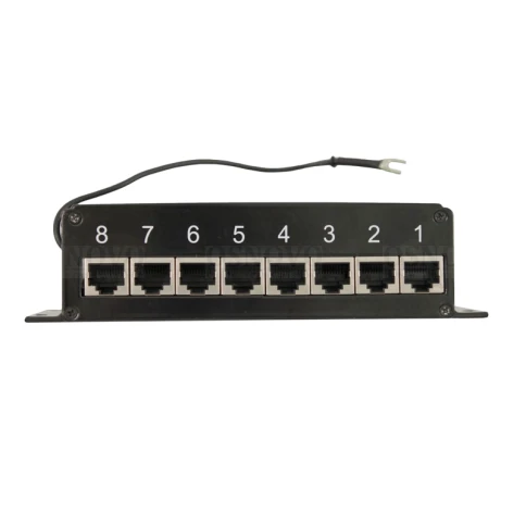 Грозозащита IP-сетей/ SP-IP8/1000(ver.2) Устройство грозозащиты для локальной вычислительной сети (скорость до 1000 Мбит/с) на 8 портов. фото 3