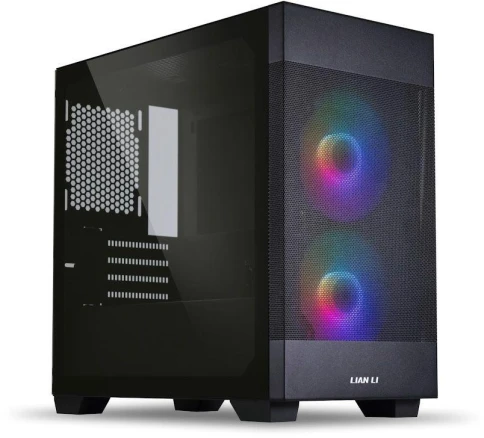 Корпус Lian-Li Lancool 205M Mesh черный mATX 3x120mm 2x140mm 2xUSB3.0 audio bott PSU [G99.OE744MX.10] фото 1