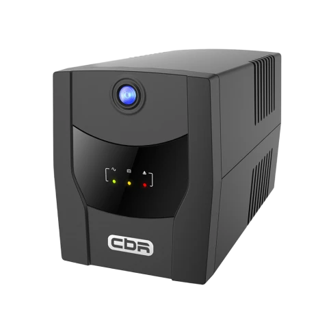 Башенный линейно-интерактивный ИБП/ ИБП CBR [QTM-1200T-4F-LCUC] Line Interactive  1200VA/720W 7Ah12V*2 4 x Shuko, HID-USB, RJ45/11 фото 1